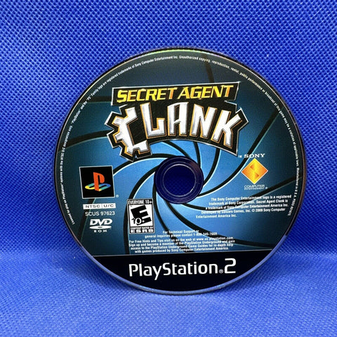 Secret Agent Clank (Sony PlayStation 2, 2009) PS2 Disc Only - Tested!