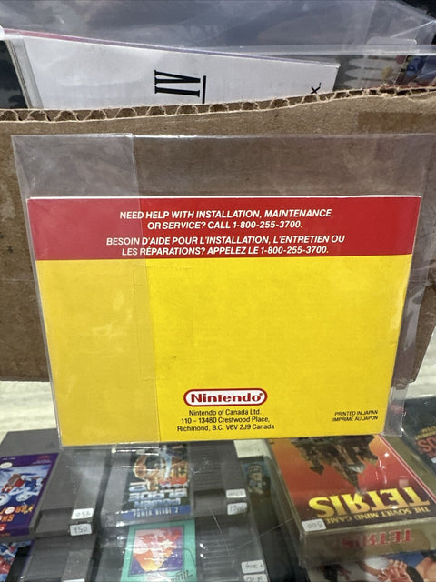 Dr. Mario Nintendo Game Boy Gameboy Manual Instruction Booklet