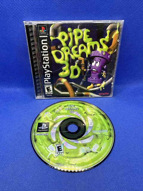 Pipe Dreams 3D (Sony PlayStation 1, 2001) PS1 CIB Complete - Tested!