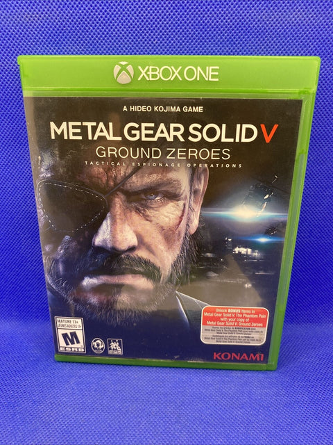 Metal Gear Solid V: Ground Zeroes (Microsoft Xbox One, 2014) XB1 Tested!