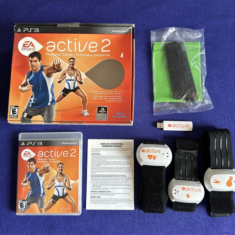 EA Sports Active 2 Personal Trainer + Band + Heart Rate Monitor PS3 Playstation