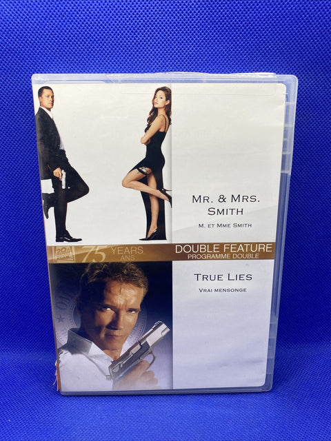 Mr.  Mrs. Smith/True Lies (DVD, 2010, Canadian French)