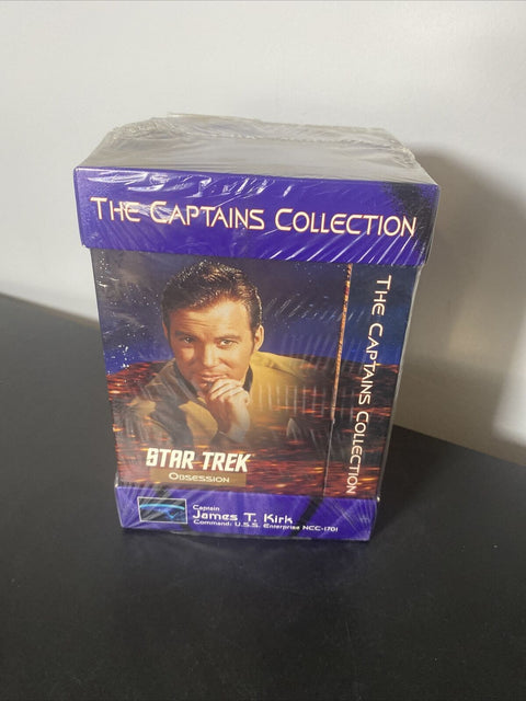 Star Trek - The Captains Collection (VHS, 1996, 4-Tape Set) New In Open Box!