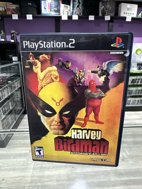 Harvey Birdman: Attorney at Law (Sony PlayStation 2, 2008) PS2 CIB Complete