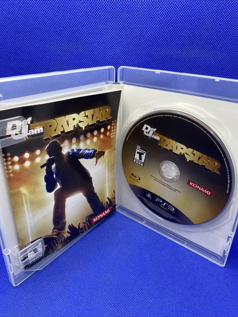 Def Jam Rapstar (Sony PlayStation 3, 2010) PS3 CIB Complete - Tested!