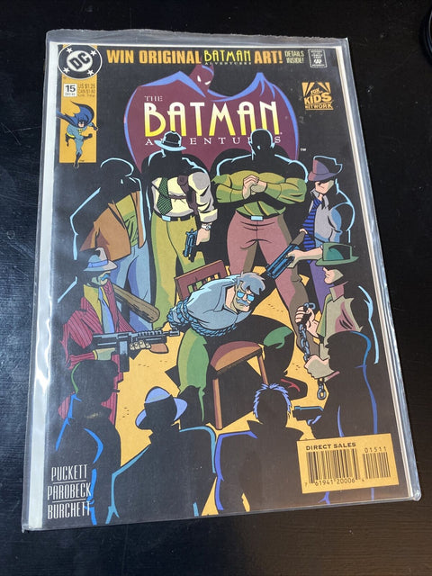 The Batman Adventures No. # 15 1993 - DC Comics Direct Sales - w/ Board + Bag!