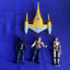 Lot of 4 Vintage Star Wars Figures 1996 1998 LFL Kenner - Druid, Action Fleet