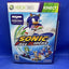 Sonic Free Riders (Microsoft Xbox 360, 2010) CIB Complete - Tested!