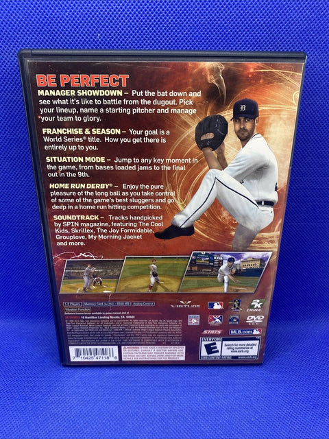 Major League Baseball 2K12 (Sony PlayStation 2, 2012) PS2 CIB Complete Tested!