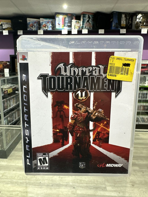 Unreal Tournament III (Sony PlayStation 3, 2007) PS3 Tested!