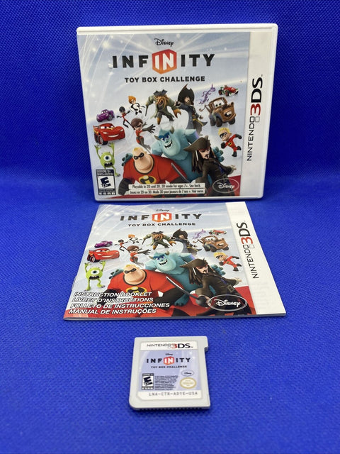 Disney Infinity Toy Box Challenge (Nintendo 3DS) CIB Complete - Tested!