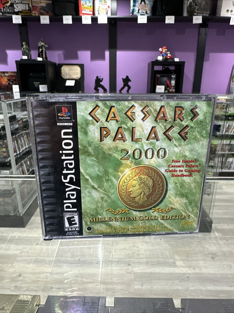 Caesars Palace 2000: Millennium Gold Edition (Sony PlayStation 1) PS1 Complete