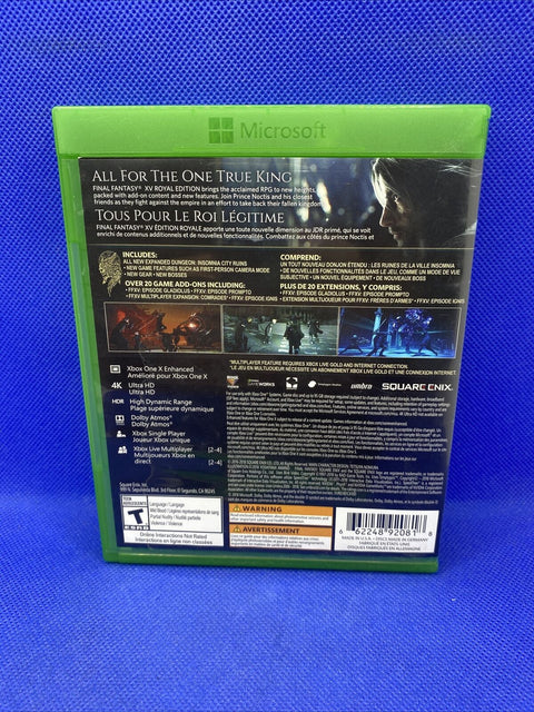 Final Fantasy XV 15 Royal Edition (Microsoft Xbox One) XB1 CIB Complete