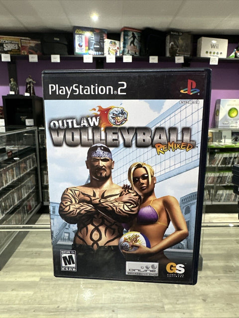 Outlaw Volleyball Remixed (Sony PlayStation 2, 2005) PS2 CIB Complete Tested!