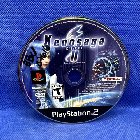 Xenosaga: Episode II - Disc 1 Only (Sony PlayStation 2) PS2 Disc Only - Tested!