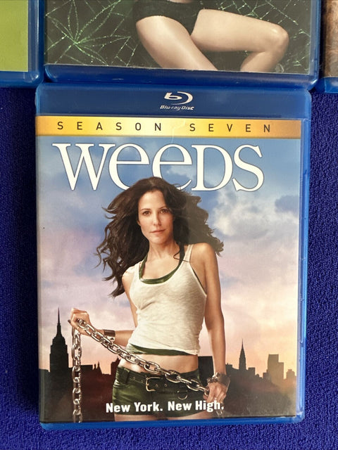 Weeds Season 1-7 Blu Ray Lot Set - 1 2 3 4 5 6 7 Very Good