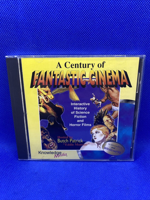 Fantastic Cinema (1996, CD-Rom, Windows 3.1x + 95) Knowledge Media Inc - RARE!