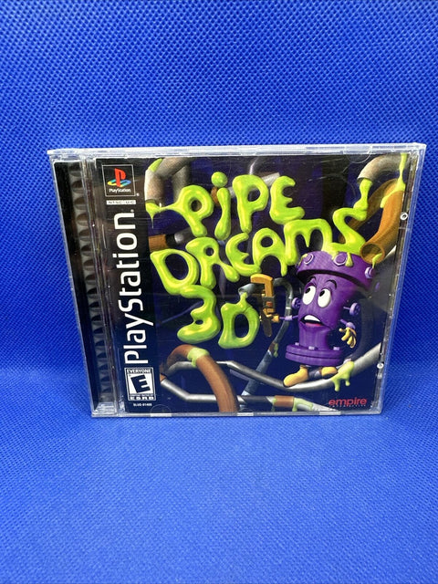 Pipe Dreams 3D (Sony PlayStation 1, 2001) PS1 CIB Complete - Tested!