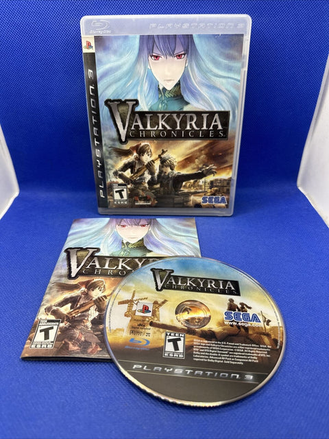 Valkyria Chronicles (Sony PlayStation 3, 2008) PS3 CIB Complete - Tested!