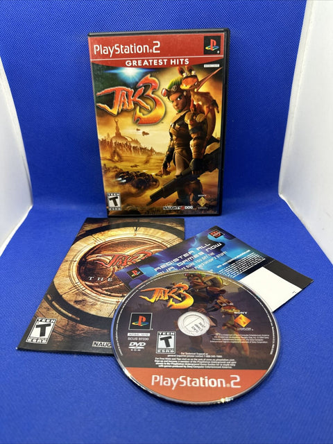 Jak 3 - Greatest Hits (Sony PlayStation 2, 2004) PS2 CIB Complete, Tested