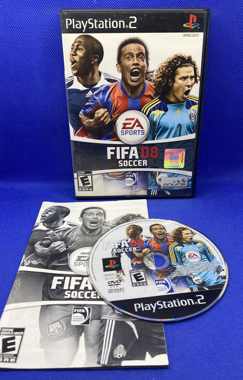 FIFA Soccer 08 (Sony PlayStation 2, 2007) CIB Complete, Tested!