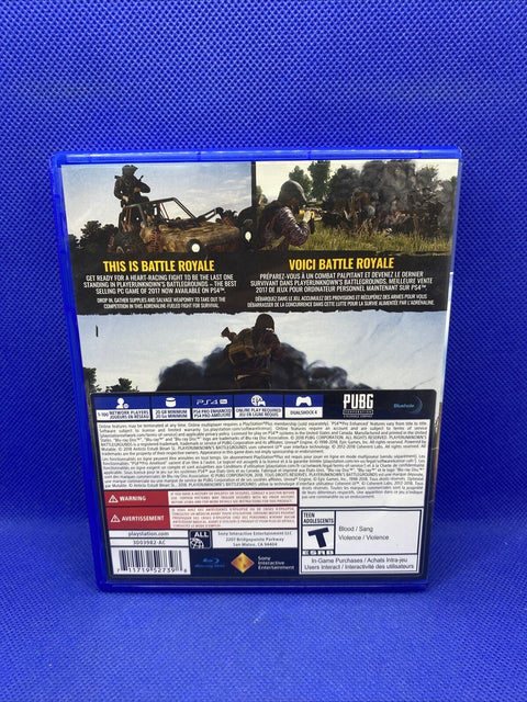 PlayerUnknown's Battlegrounds (Sony Playstation 4, 2018) PS4 Tested!