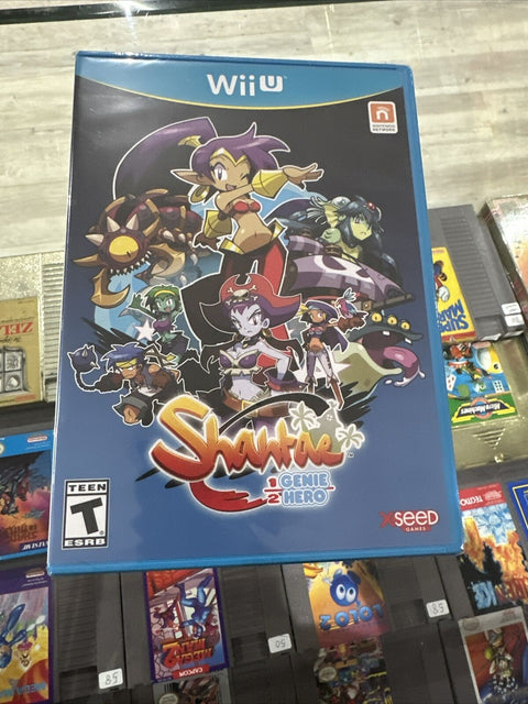 NEW! Shantae: Half-Genie Hero -- Risky Beats Edition (Nintendo Wii U) Sealed!