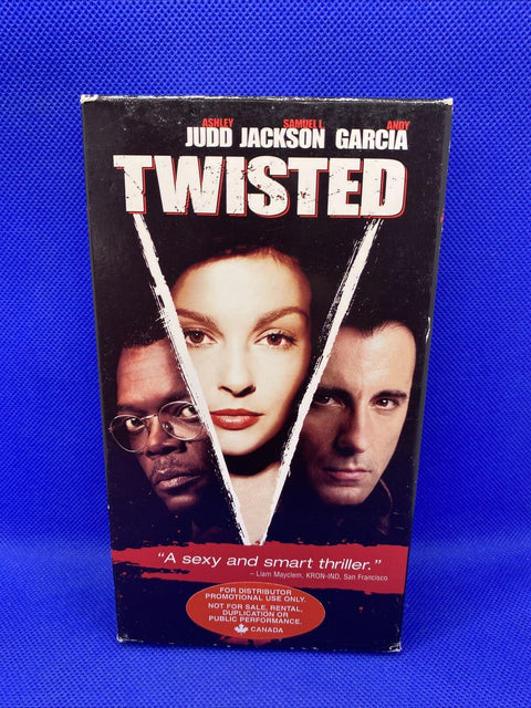 Twisted Horror VHS Promotional Screening Copy NFS - Samuel L. Jackson - Tested!