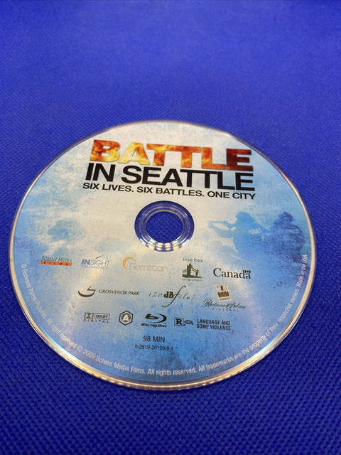 Battle in Seattle (Blu-ray Disc, 2009) Tested!