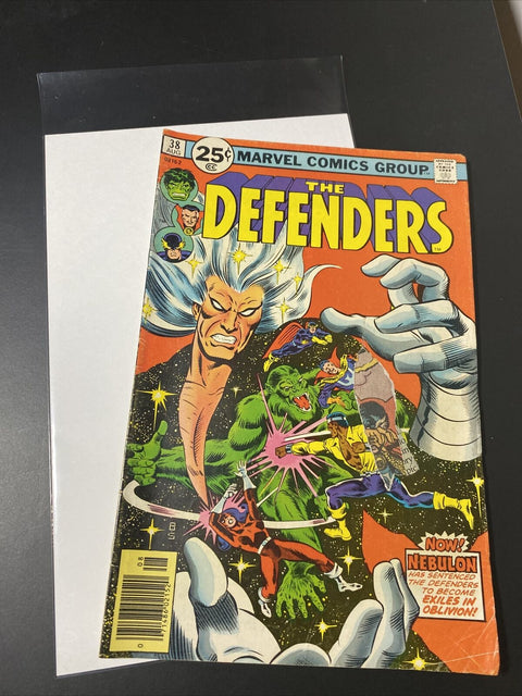 Marvel Comics Group The Defenders No. 38 1976 - Hulk, Dr. Strange - Comic Book