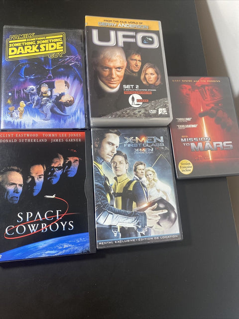 HUGE Sci-Fi DVD Lot Bundle - 45 Discs - Star Trek, Stargate, Aliens, UFO + More!