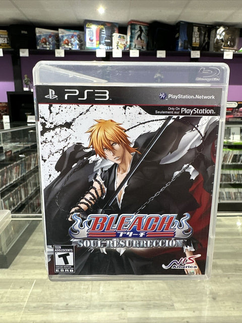 Bleach: Soul Resurrección (Sony PlayStation 3, 2011) PS3 CIB Complete Tested!