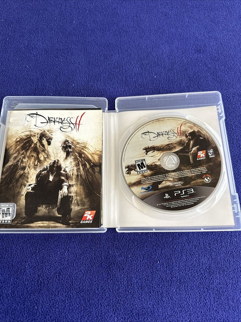 The Darkness II 2 Limited Edition (Sony PlayStation 3, PS3) Complete w/ Poster