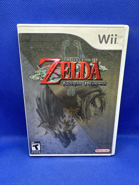 The Legend of Zelda: Twilight Princess (Nintendo Wii 2006) CIB Complete Tested