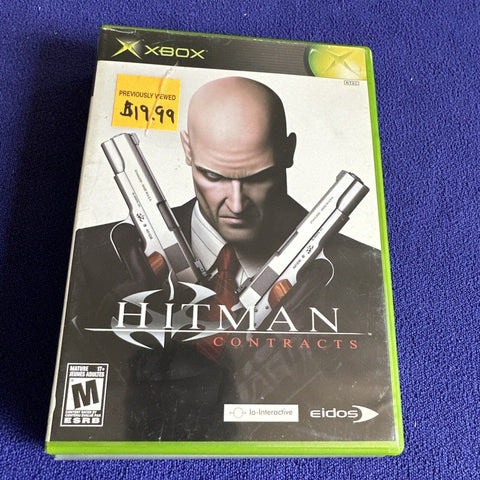 Hitman Original Xbox Lot - Contracts + 2 Silent Assassin - Complete + Tested!