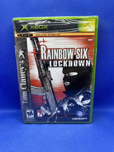 NEW! Tom Clancy's Rainbow Six Lockdown (Microsoft Original Xbox, 2005) Sealed!