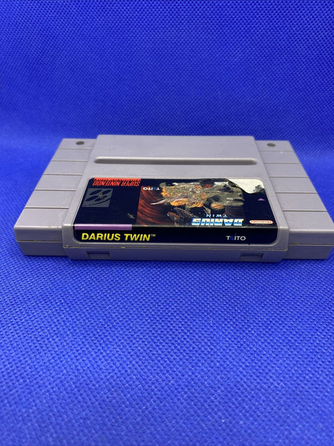 Darius Twin (Super Nintendo, 1991) Authentic OEM SNES Cartridge Only - Tested!