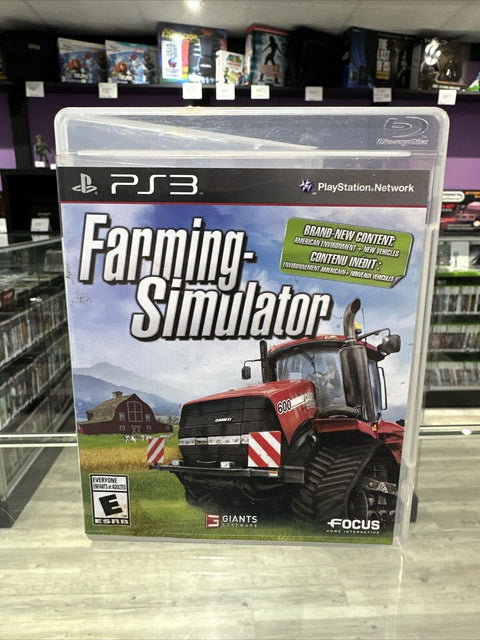 Farming Simulator (Sony PlayStation 3, 2013) PS3 Tested!