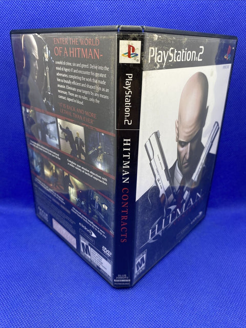 Hitman: Contracts (Sony PlayStation 2, 2004) PS2 CIB Complete Tested!