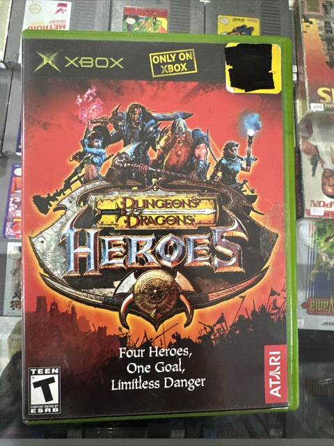 Dungeons & Dragons Heroes (Microsoft Original Xbox, 2003) Complete - Tested!