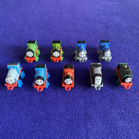 Thomas The Tank Engine Friends Mini Racers Lot of 9 - 2014 2”