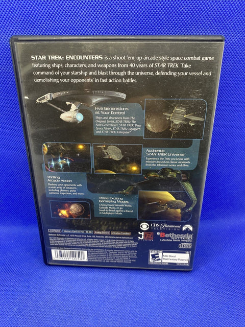 Star Trek: Encounters (Sony PlayStation 2, 2006) PS2 CIB Complete - Tested!