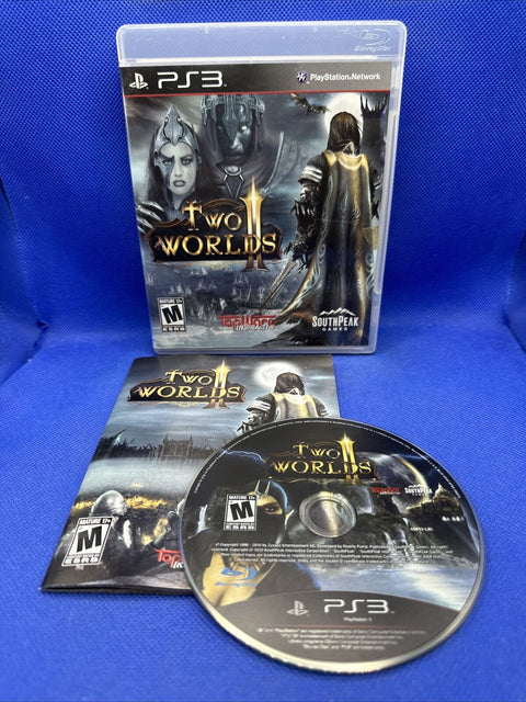 Two Worlds II (Sony PlayStation 3, 2011) PS3 CIB Complete - Tested!