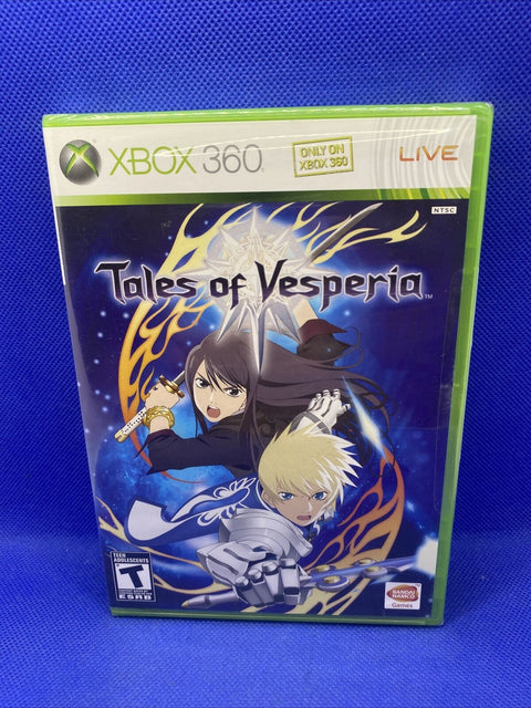 NEW! Tales of Vesperia (Microsoft Xbox 360, 2008) Factory Sealed!