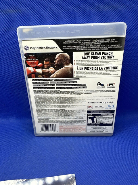 Fight Night Round 4 (Sony PlayStation 3, 2009) PS3 CIB Complete Tested Boxing