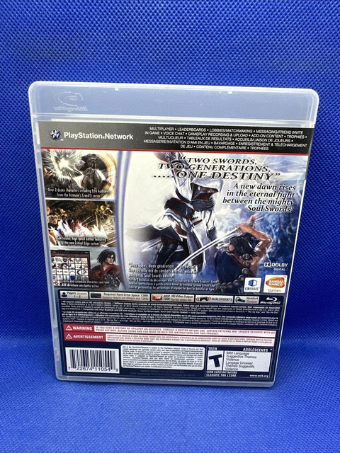 Soul Calibur V 5 (Sony PlayStation 3, 2012) PS3 CIB Complete Tested