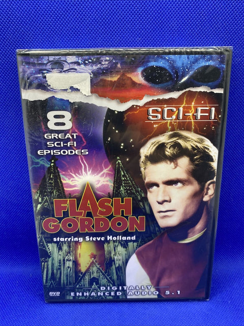 NEW! Sci-Fi Classics Flash Gordon - Vol. 7 - 8 Movies (DVD, 2008) Sealed!