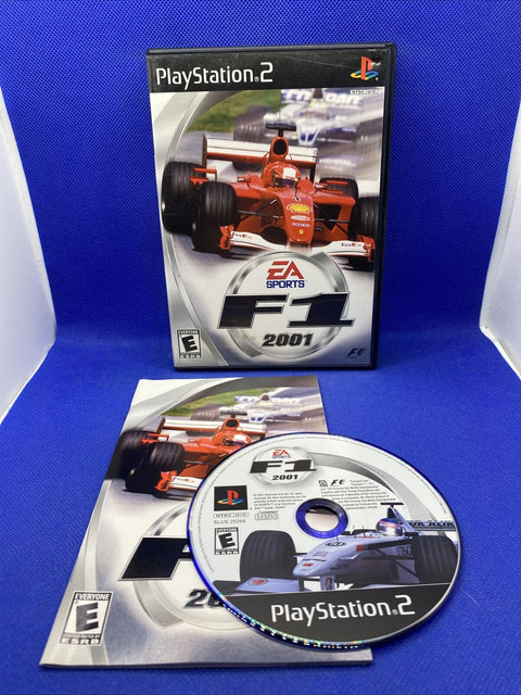 F1 2001 (Sony PlayStation 2, PS2, 2001) CIB Complete - Tested!