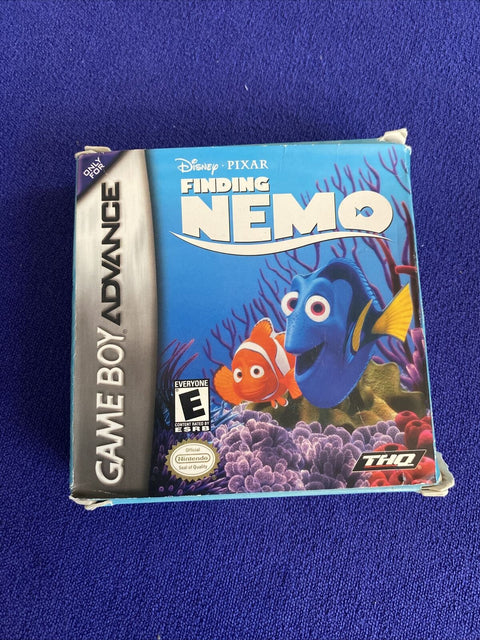 Finding Nemo (Nintendo Game Boy Advance, 2003) GBA Complete Tested!