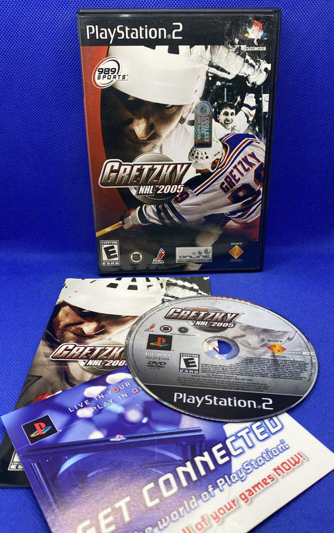 Gretzky NHL 2005 (Sony PlayStation 2, 2004) PS2 CIB Complete - Tested!